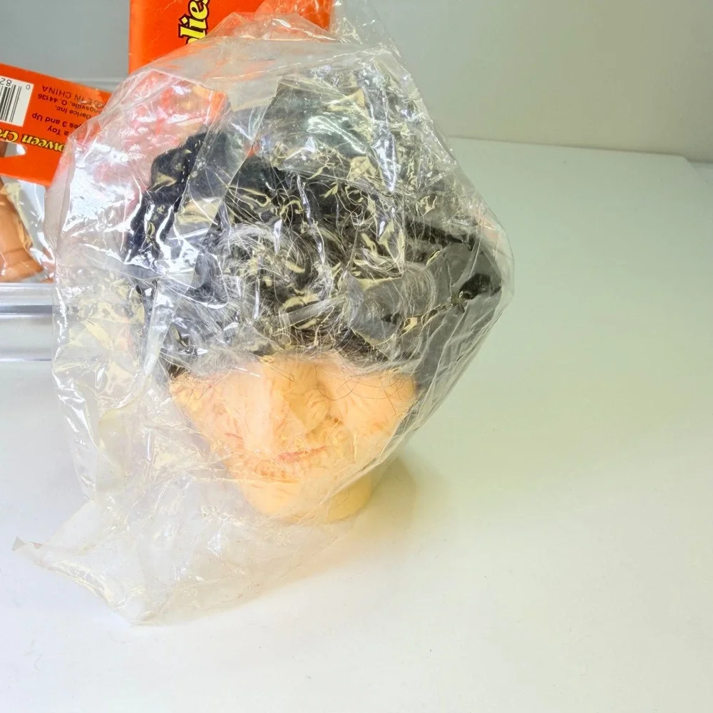 Darice Halloween Craft Supplies Vintage Witch Head 1299-13 and Hands 1299-18 Set